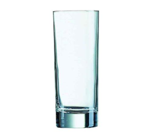 Hi Ball Glass, 11 oz., glass, Arcoroc, Islande (H 6-1/2''; T 2-3/8''; B 2-1/8''; M 2-3/8'')