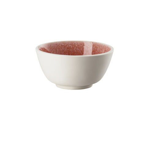 Bowl, 17-5/8 oz., 5-1/2'' x 2-3/4''H, round/free form, stoneware/reactive glaze, Rosenthal, Junto, Rose Quartz