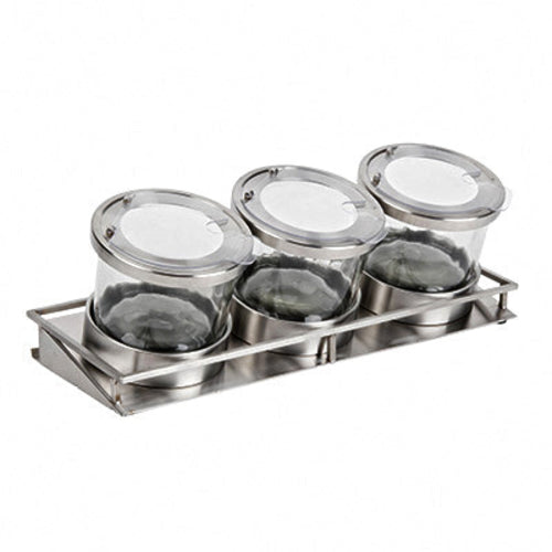 Cold Condiment Display  16-1/2''W x 6''D x 5-3/4''H