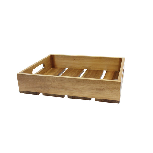 Gastro Serving/display Crate 20-7/8'' X 12-3/4'' X 2-3/4'' Fits 1/1 Gn Pan
