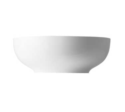 Bowl, 44 oz., 7-7/8'' dia., dishwasher & microwave safe, porcelain, Rosenthal, Nido, white