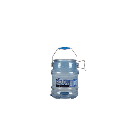 Saf-t-ice Shorty Ice Tote 5 Gallon Polycarbonate