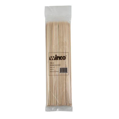 Skewers 10'' Bamboo (100 Pieces Per Bag)