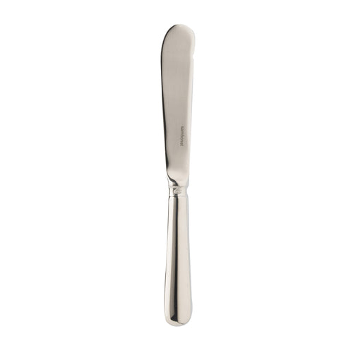 Butter Knife, 7-3/8'', solid handle, 18/10 stainless steel, Baguette