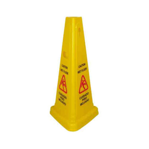 Wet Floor Caution Sign 27'' High Tri-cone