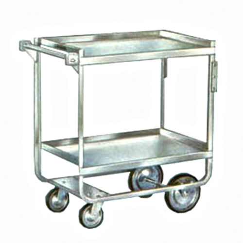 Utility Cart (2) Shelf Shelf Size 24'' X 15-1/2''