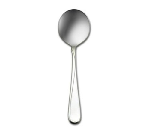 Bouillon Spoon 5-7/8'' stylized accent line