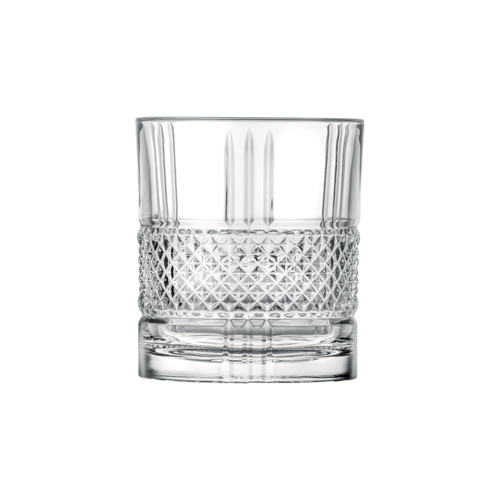 DOF Glass, 11.25 oz., 3.75''H, Crystalline, Clear, RCR Crystal, Brillante