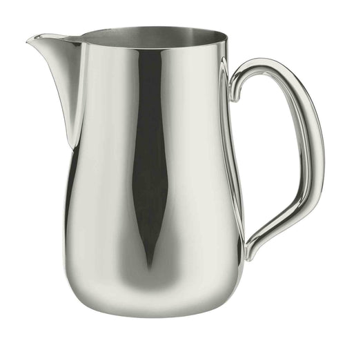 Creamer, 5 oz., without lid, with handle, 18/10 stainless steel with brushed satin finish