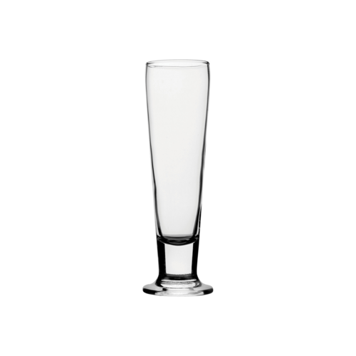 Tall Beer Glass, 14.0 oz., 9.25''H, Soda Lime, Clear, Pasabahce, Cin Cin