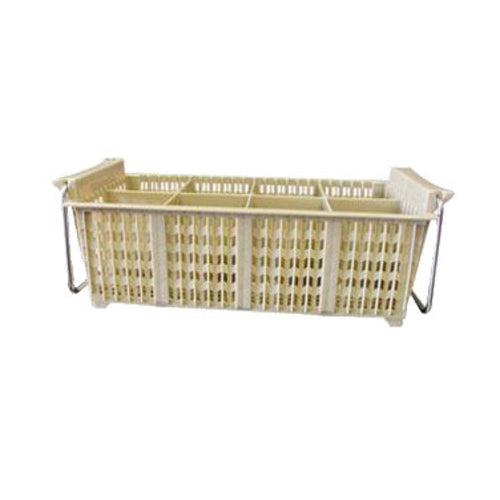 Cutlery Dishwasher Basket 8-compartment 17'' X 8'' X 6''H