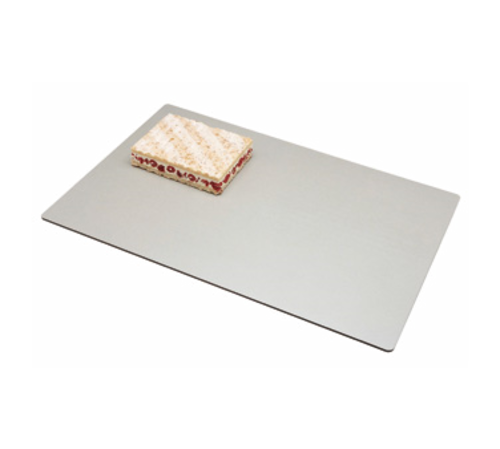 Sheet Tray, 23-3/4''L x 15-3/4''W x 1/4''H, edgeless, double-sided, smooth, ultra rigid, non-deformable, dishwasher safe, heat resistant from -4F to  + 185F, melamine resin