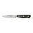 iCut-FORGE Paring Knife, 3-1/2'', forged, X50CrMOV15 stainless steel blade, POM handle, black, NSF Certified