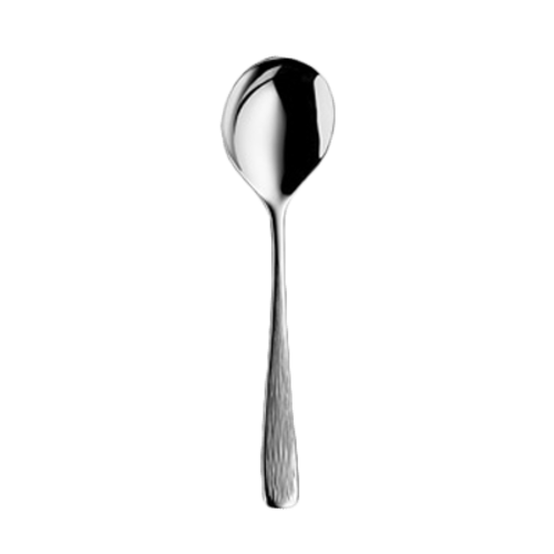 Soup Spoon, 6-1/16'', round bowl, 18/10 stainless steel, Mescana by Hepp