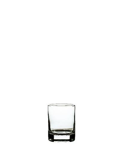 Hospitality Brands Aiala Whiskey Glass, 2 oz., heavy sham, glass