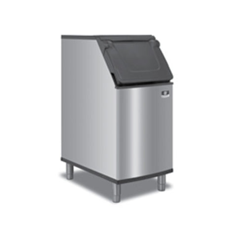 Ice Bin, 22''W, 34''D x 50''H, with side-hinged front-opening door, side grips, 383 lbs. application capacity, AHRI certified 12.9 cu. ft., for top-mounted ice maker, Duratech exterior, NSF