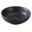 Diamond Black Salad Bowl, 9 oz., 5'' dia. x 1-3/4''H, round,  porcelain, black