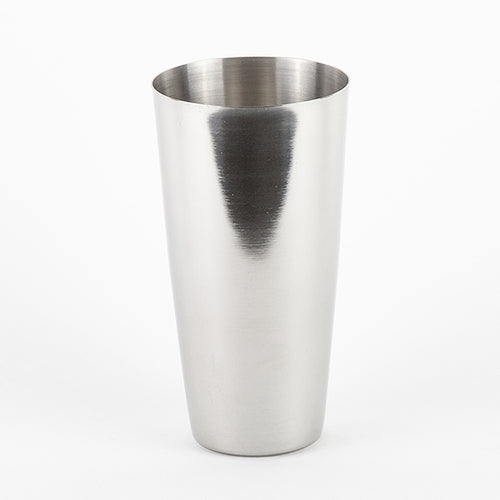 Cocktail Shaker, 28 oz., 3-5/8'' dia x 7''H, one-piece construction, stainless steel, mirror finish