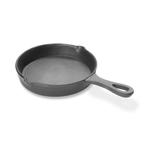Mini Fry Pan, 4.8 oz., 4'' dia. x 1''H, without lid, cast iron