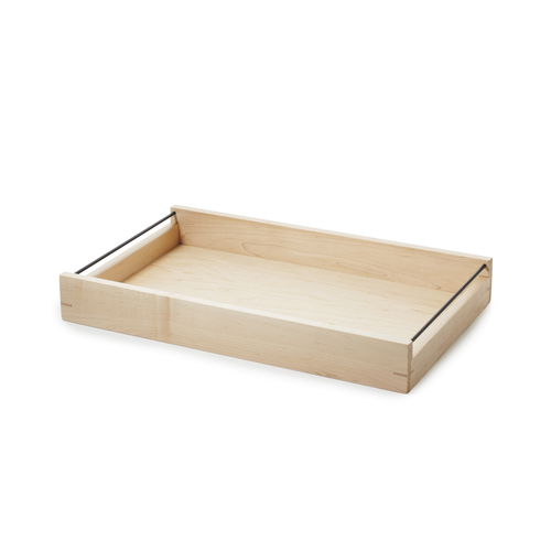 Wooden Box, 20-3/4''W x 12-3/4''D x 2-3/4''H, GN 1/1, maple