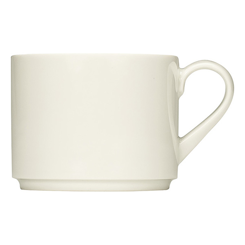 Cup, 7.4 oz., stackable, porcelain, Finest Loom Grey, Purity by Bauscher (use with saucer 696919)