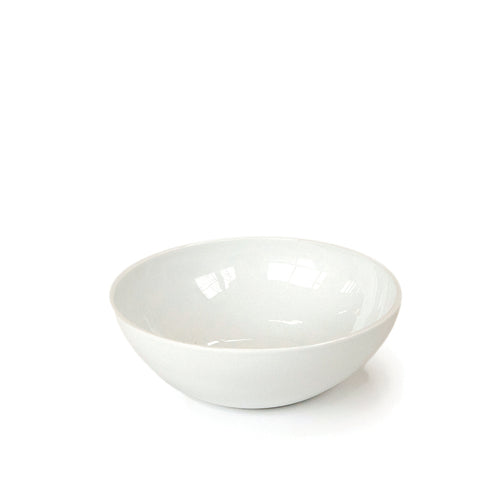 Tilt Bowl, 123-1/2 oz., 11-2/5'' dia. x 3-9/10''H, large, round, ceramic, white, Gold Stock Tier