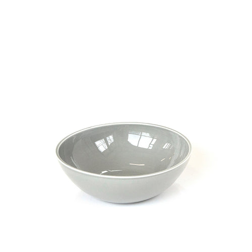 Tilt Bowl, 72-3/5 oz., 9-4/5'' dia. x 3-3/10''H, medium, round, ceramic, light grey, Gold Stock Tier