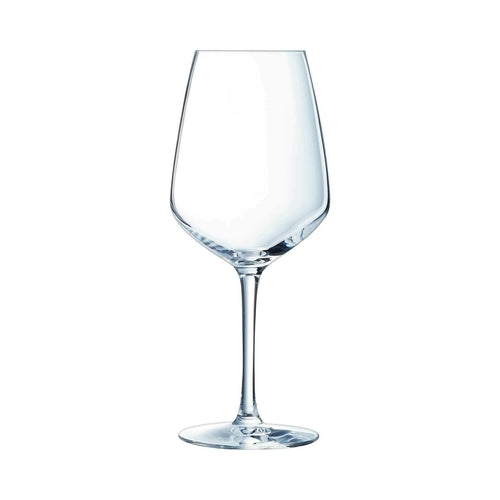 Wine Glass, 13-1/2 oz., glass, V. Juliette, (H 8-1/8''; T 2-1/4''; M 3-3/8''; B 3'')
