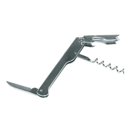 Waiter's Cork Screw Stainless Steel Made In Italy