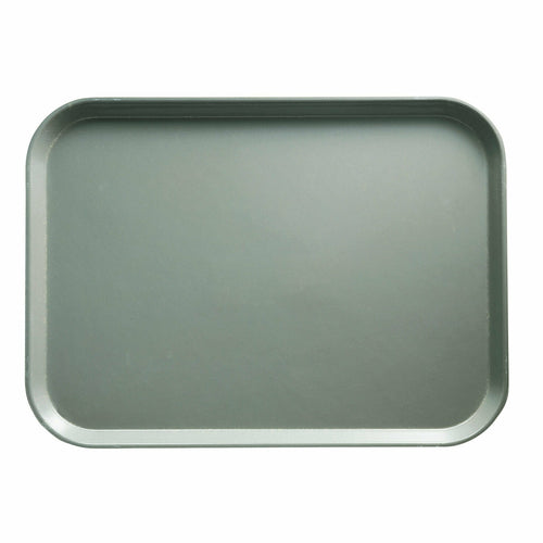 Camtray, rectangular, 14'' x 18'', high-impact fiberglass, pearl gray, NSF