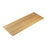 Display Shelf, 32''W x 12''D x 1/2''H, rectangular, notched ends, bamboo