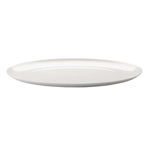 Platter, 15'' x 13'', oval, microwave & dishwasher safe, porcelain, Arzberg, Joyn White, white