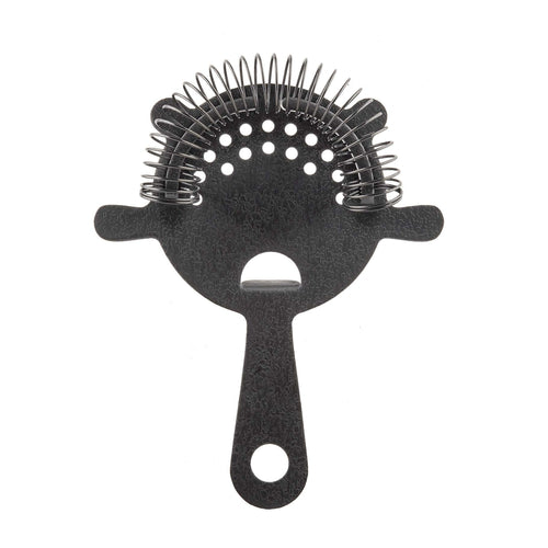 4-Prong Strainer, 18/8 Stainless Steel, Black Acid Etch Finish