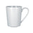 Soul Mug, 12-1/8 oz., 3-5/16'' dia. x 4-1/8''H, with handle,  Polaris porcelain, white