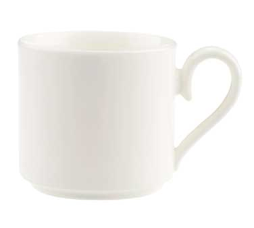 Cup #8, 3-1/3 oz., stackable, premium bone porcelain, Stella Hotel