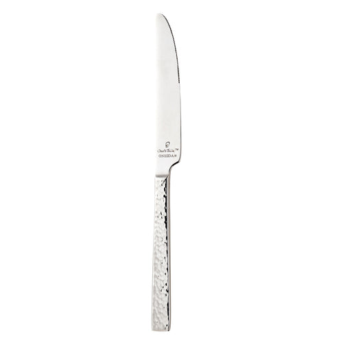 Oneida - Dinner Knife, 9-1/2'', 18/0 stainless steel, hammered finish, Chef's Table Hammered