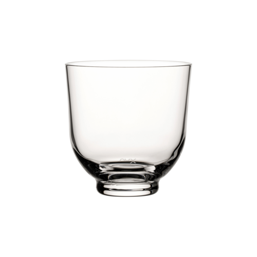 DOF Glass, 13.5 oz., 3.75''H, Crystalline, Clear, Nude Crystal, Nude Hepburn